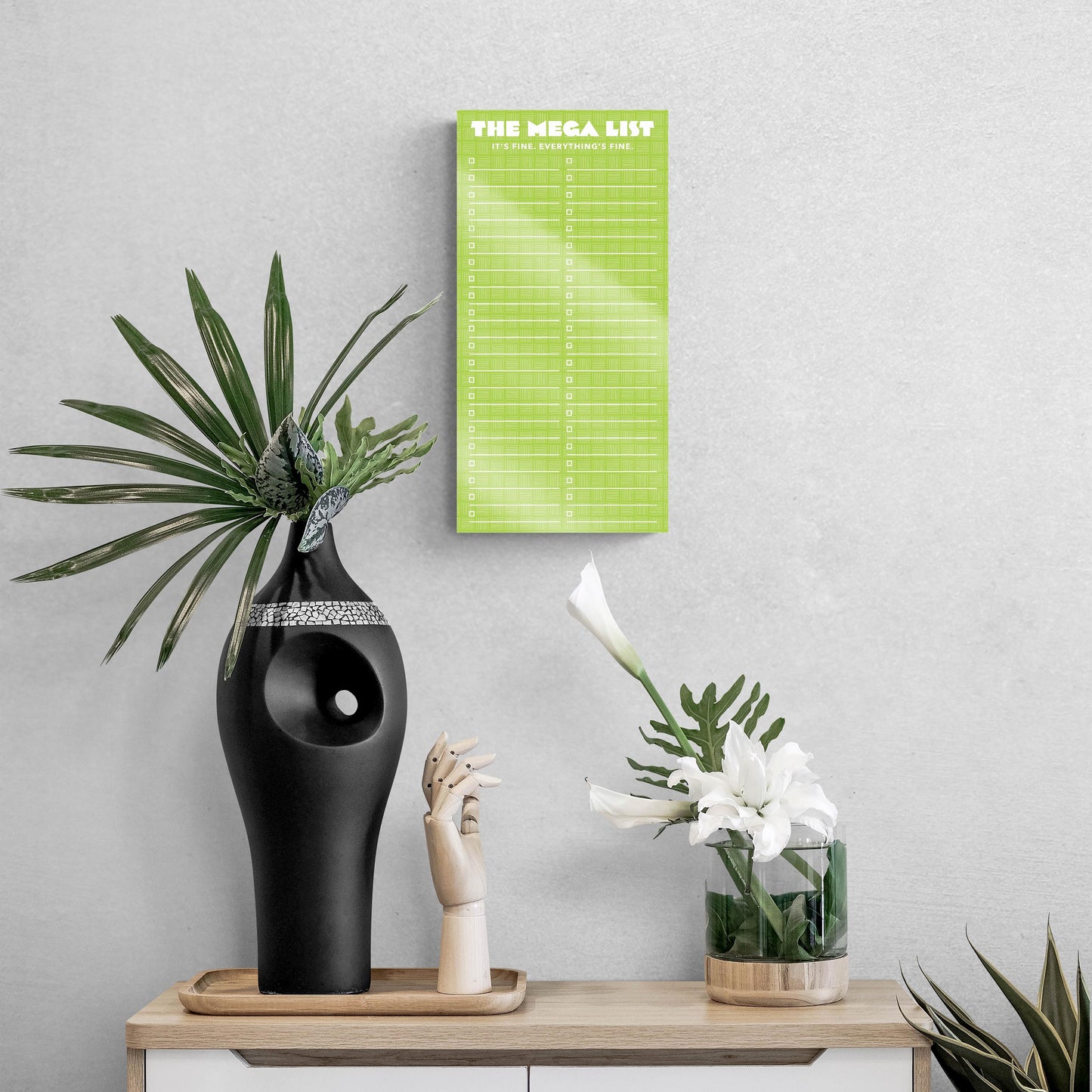 Neon Green Mega List | 8x16
