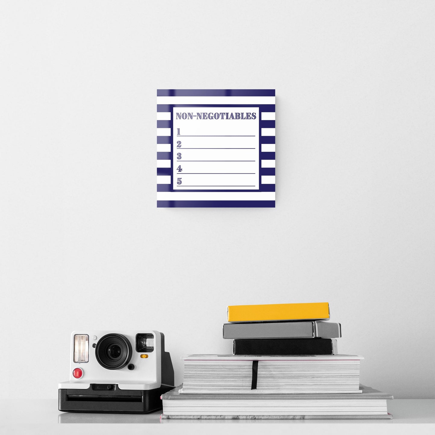Navy Stripe Non-Negotiables | 8x8