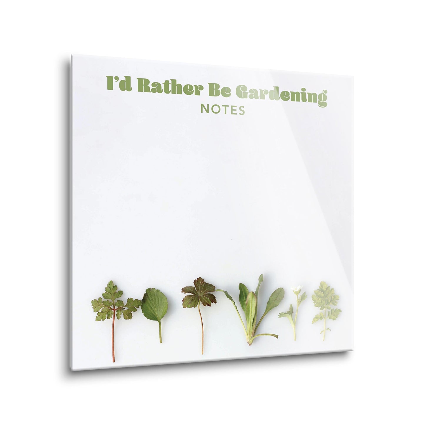 I'd Rather Be Gardening Notes | 8x8