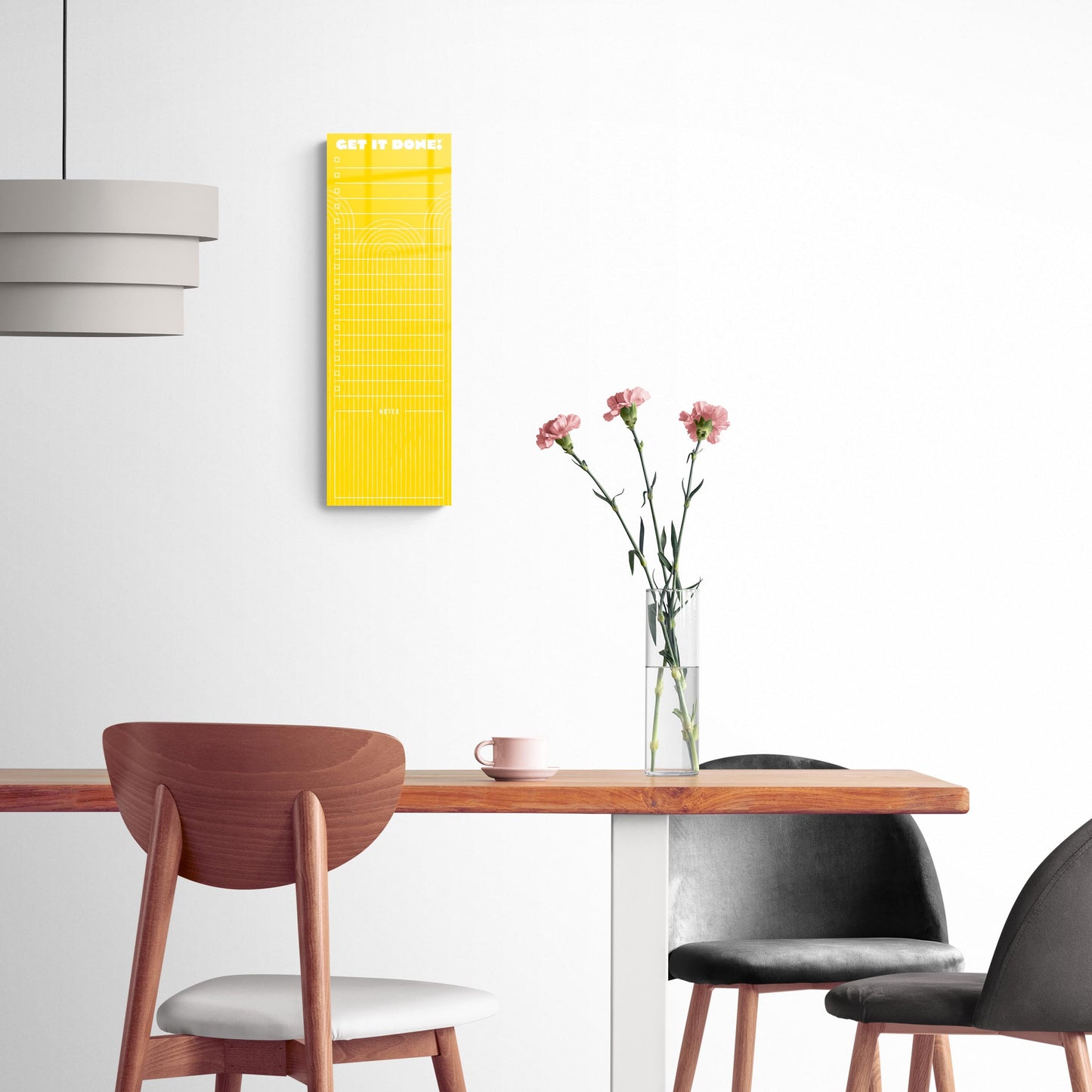 Neon Yellow Get It Done | 8x24
