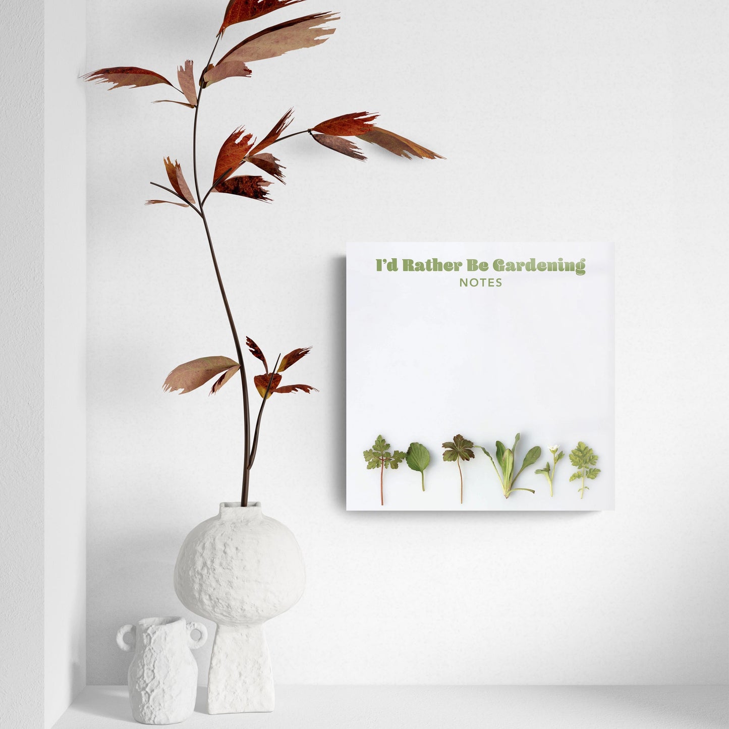 I'd Rather Be Gardening Notes | 8x8