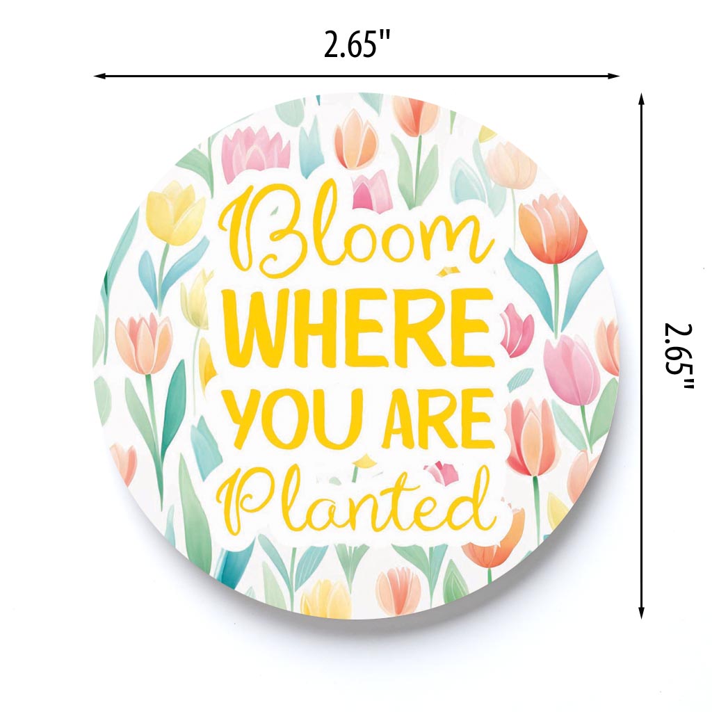 Spring Pastel Bloom Where You Are Planted | 2.65x2.65