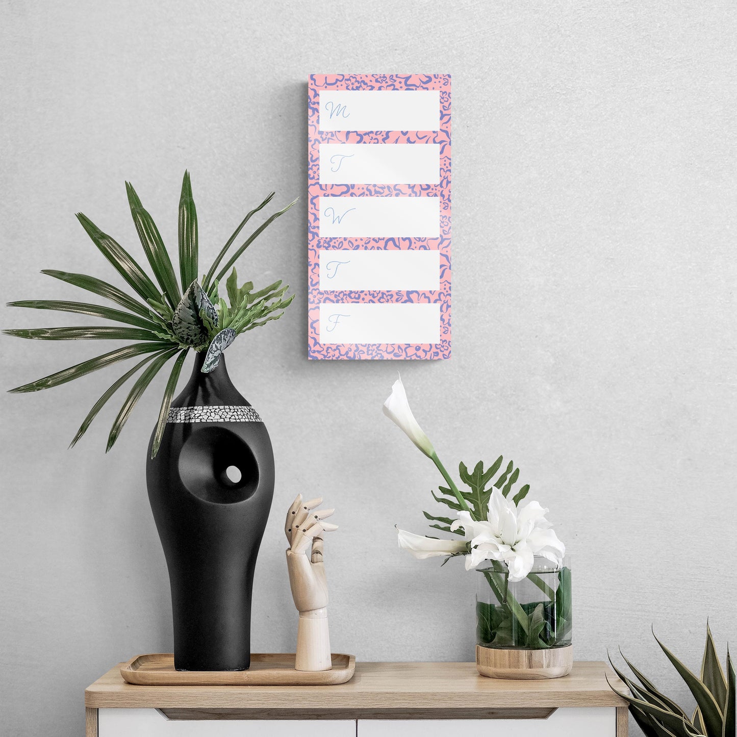 Clairmont & Co Faith Pink Week Chart | 8x16