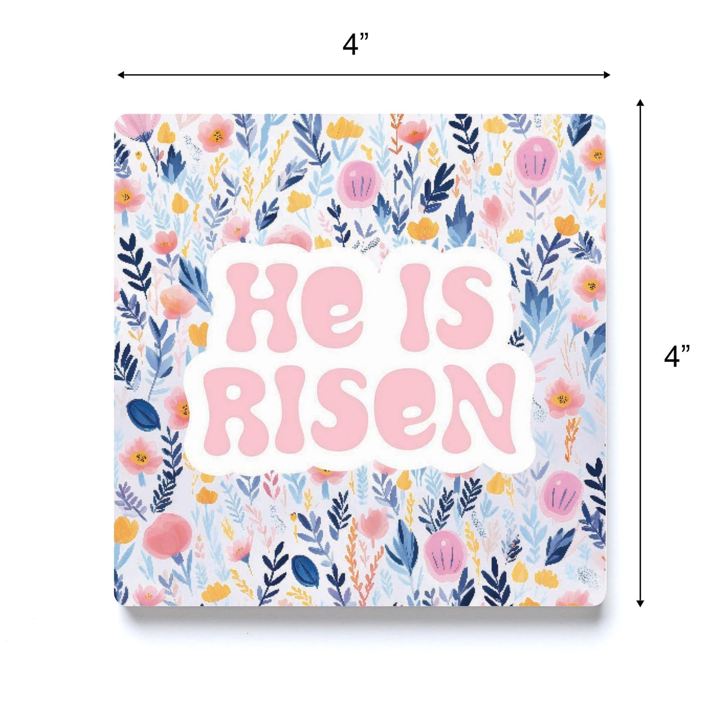 Spring Pastel He Is Risen | 4x4