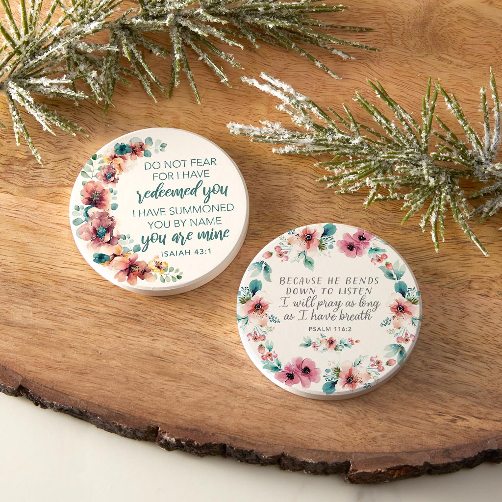 Scripture Florals Half Moon & Wreath | 2.65x2.65
