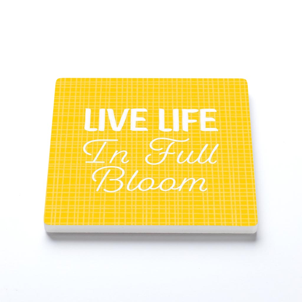 Spring Pastel Live Life In Full Bloom | 4x4