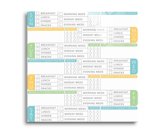 Simple Nursing Health Tracker | 8x8