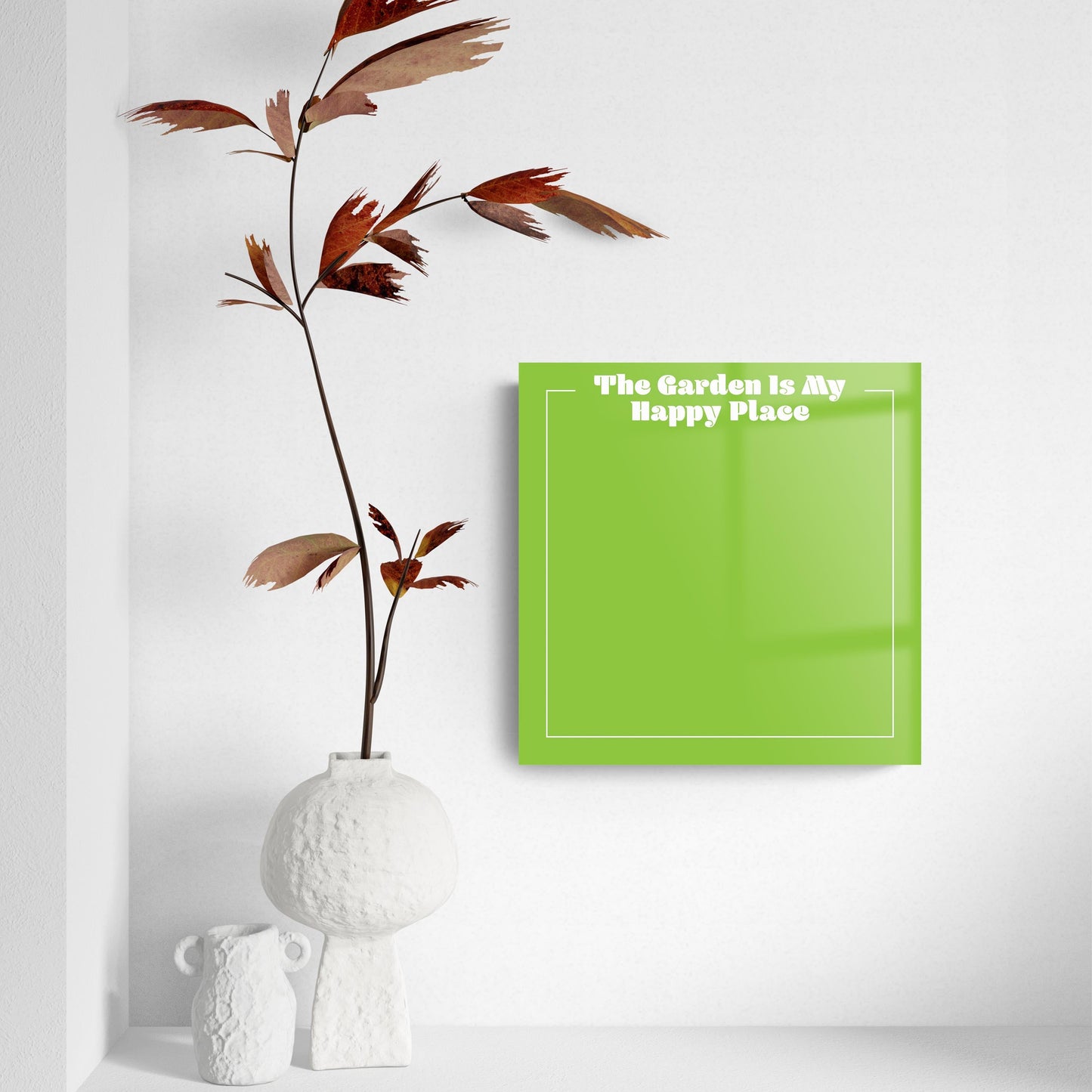 The Garden Is My Happy Place Notes | 8x8