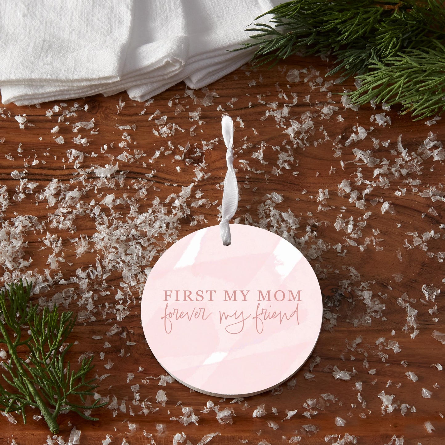 Mother's Day First My Mom Forever My Friend | 4x4