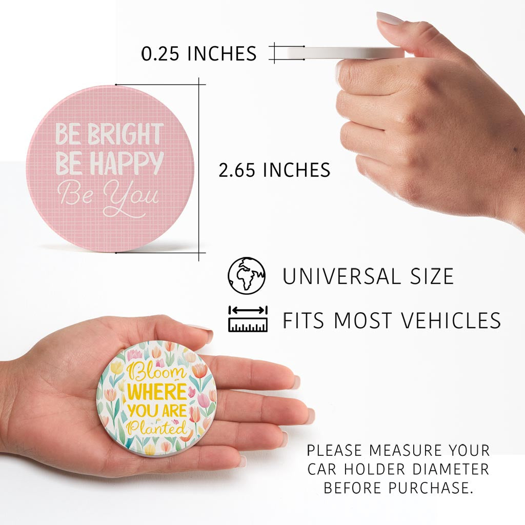 Spring Offset Car Coaster Set 1 | 2.65x2.65