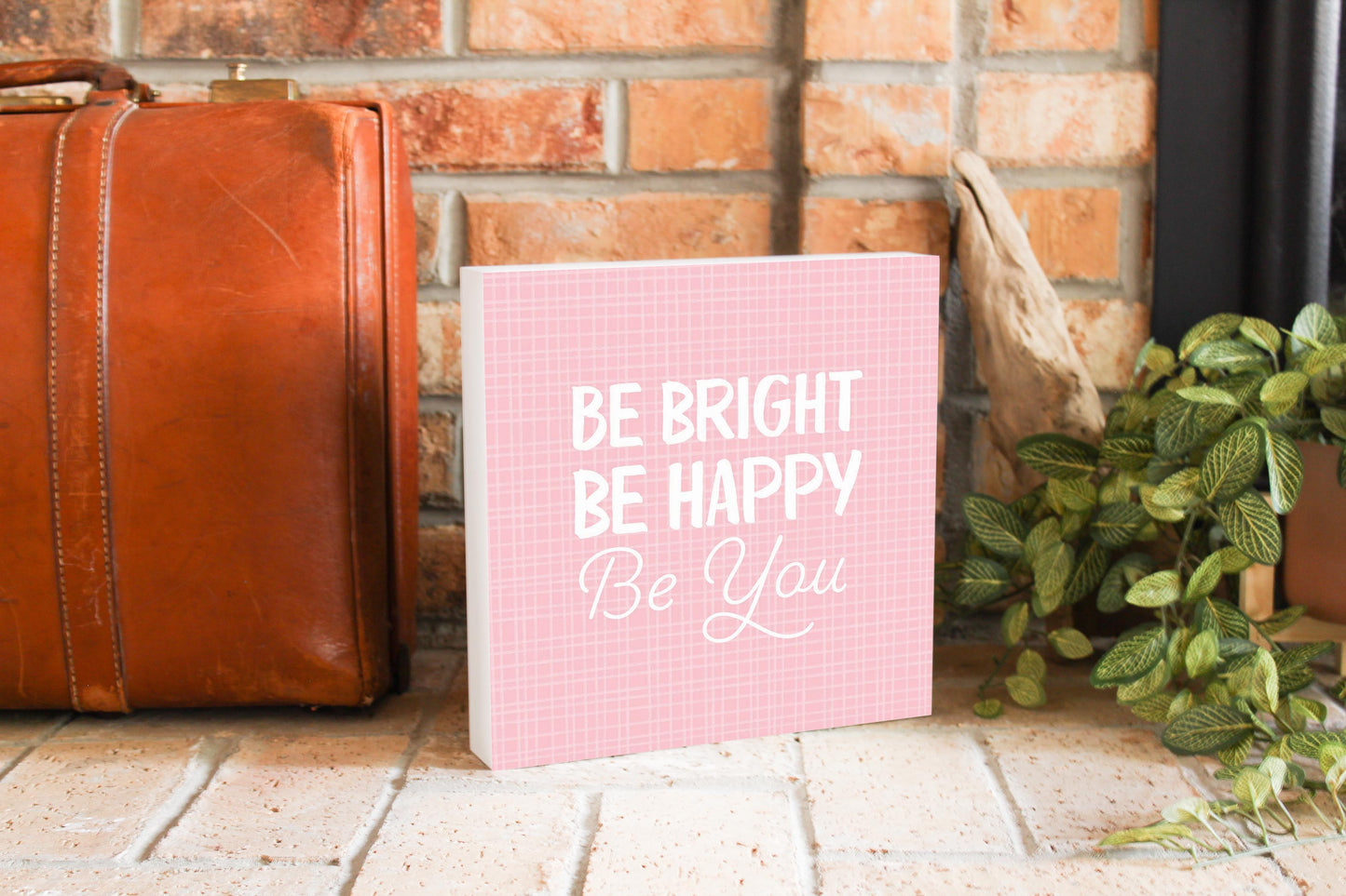 Spring Pastel Be Bright Be Happy Be You | 10x10