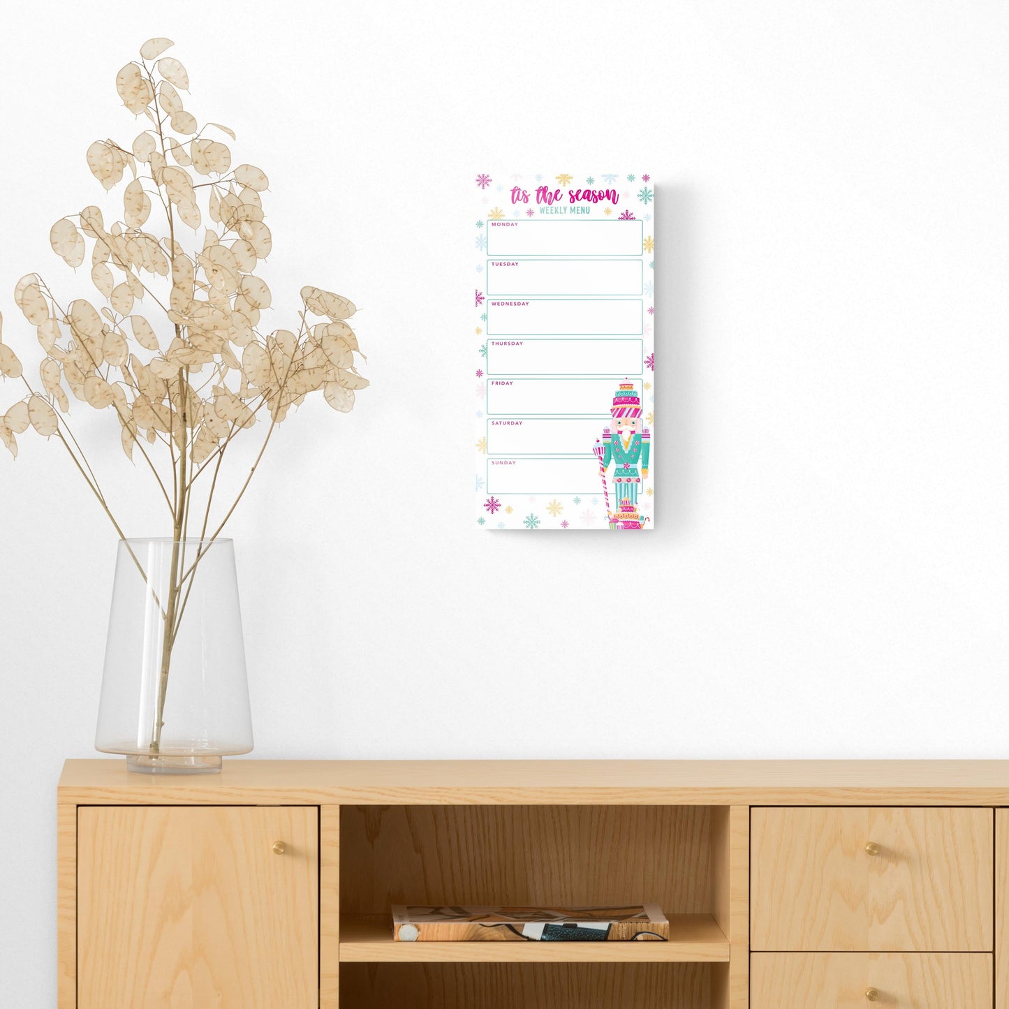 Pink Candyland Nutcracker Menu Board | 8x16