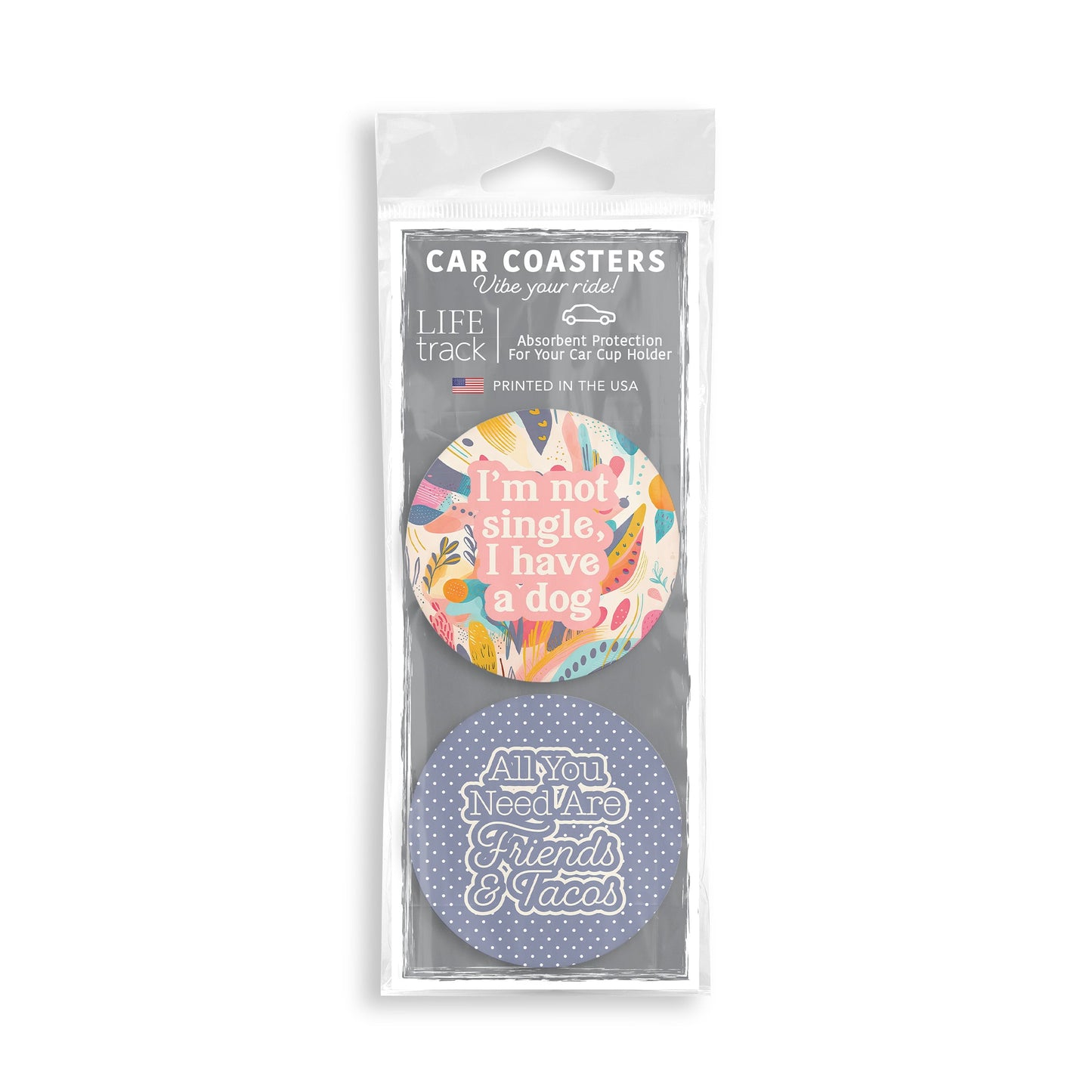 Valentine's Day Single Dog & Tacos Set | 2.65x2.65