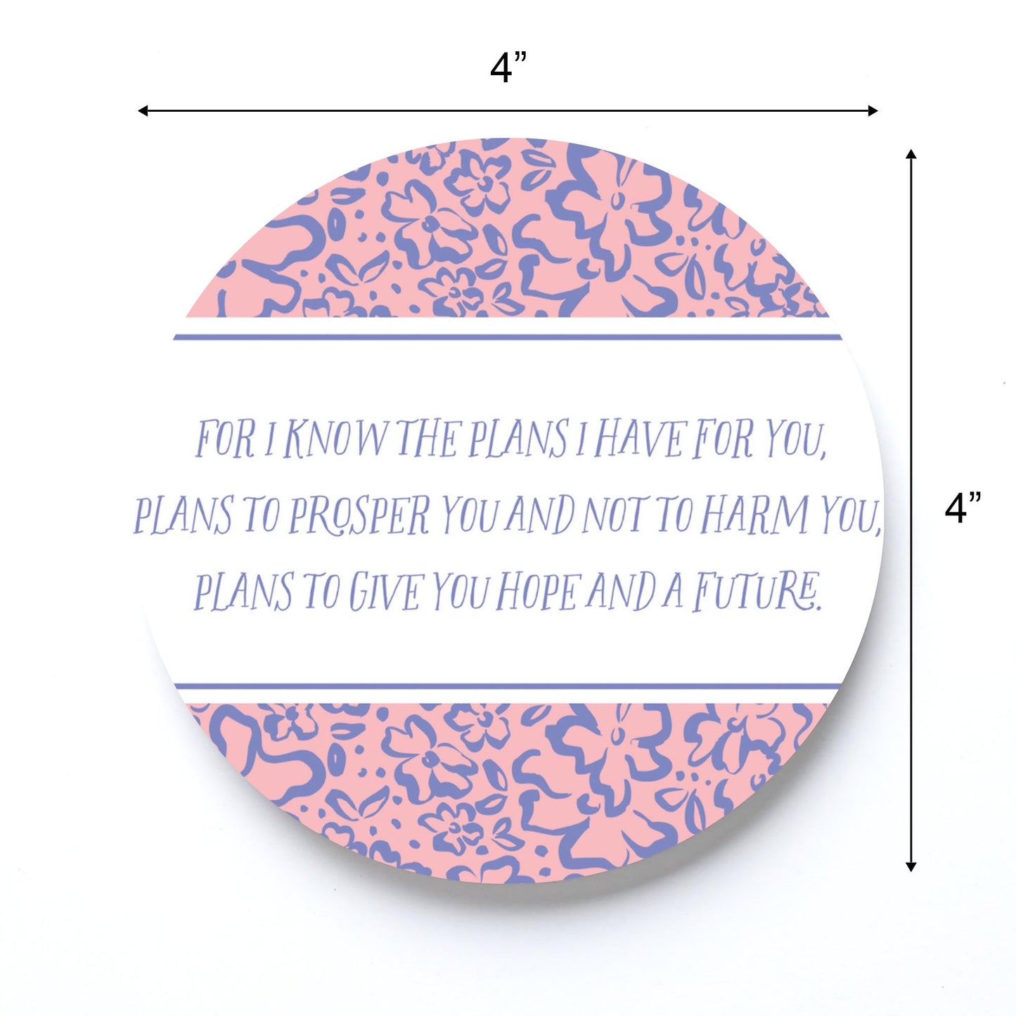 Clairmont & Co Faith For I Know The Plans 2| 4x4