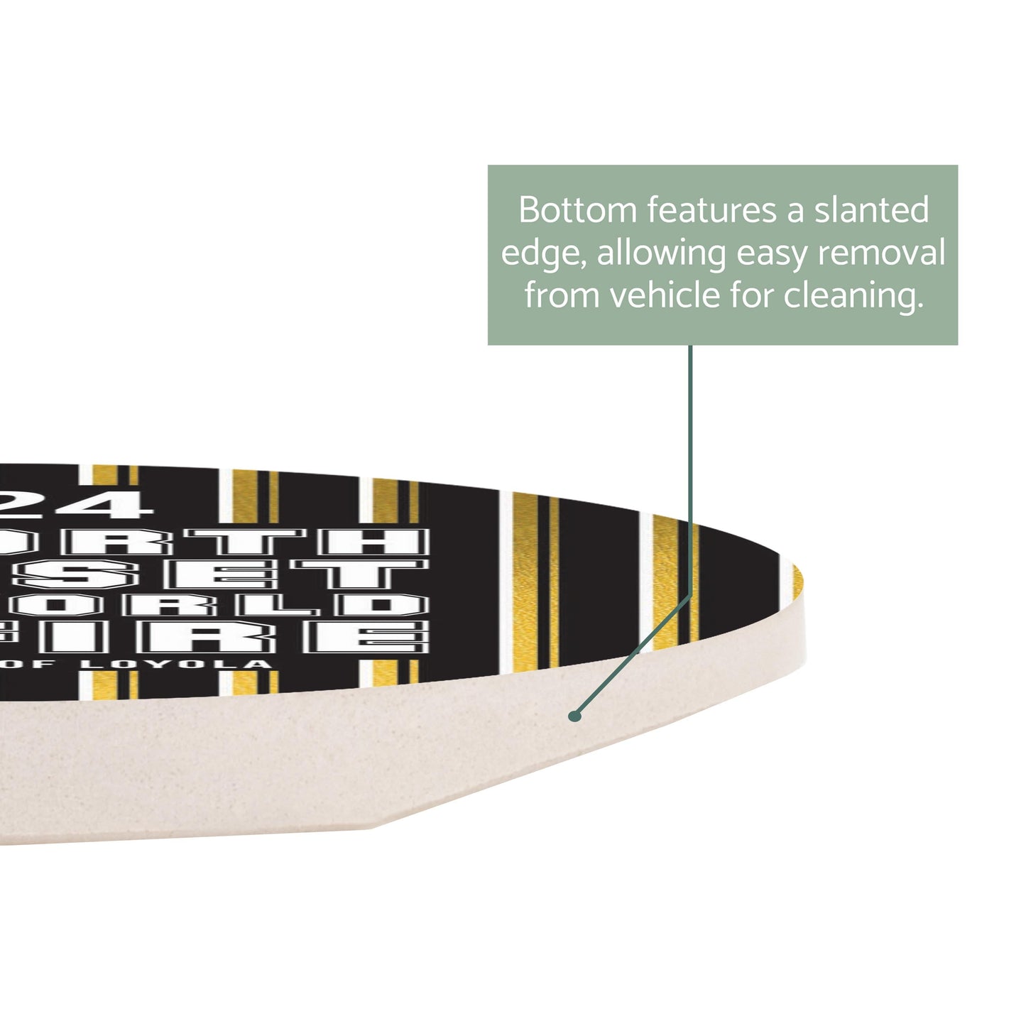 Graduation 2024 Gold Stripe | 2.65x2.65
