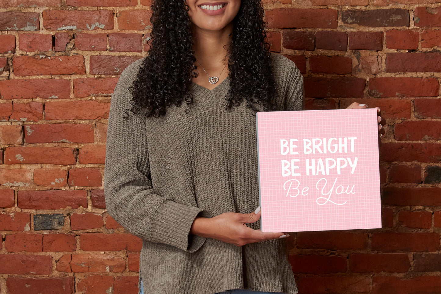 Spring Pastel Be Bright Be Happy Be You | 10x10