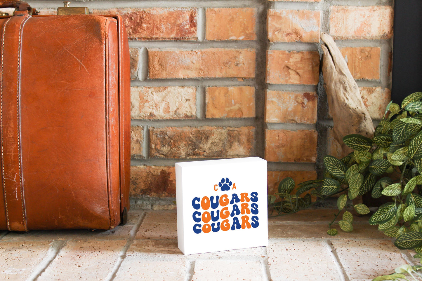 Clairmont & Co Game Day Wave Cougars | 5x5
