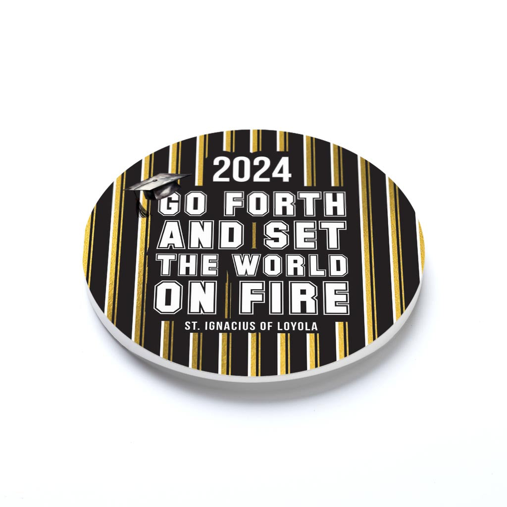 Graduation 2024 Gold Stripe | 2.65x2.65