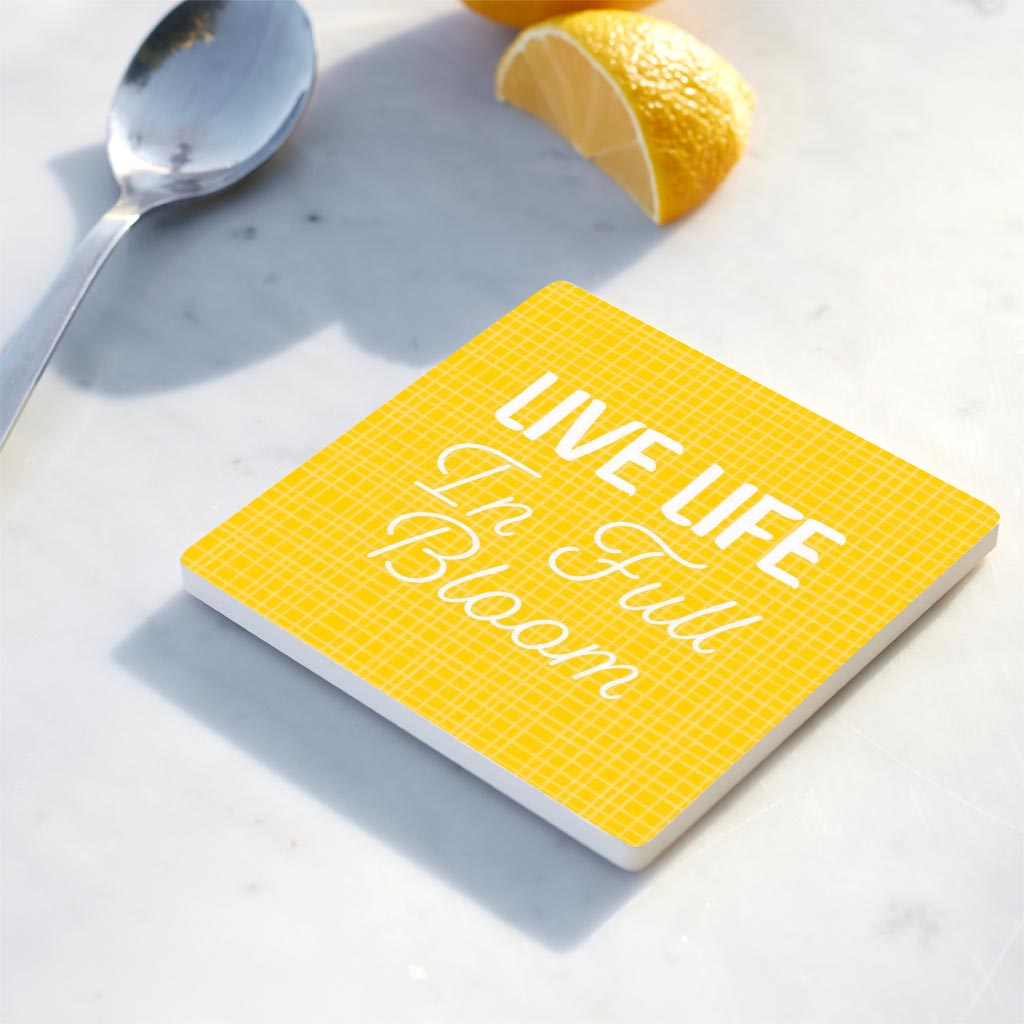Spring Pastel Live Life In Full Bloom | 4x4
