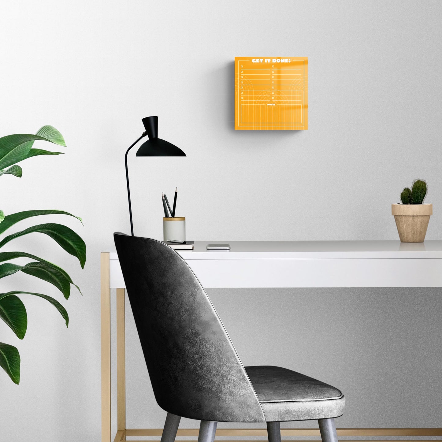 Neon Orange Get It Done | 8x8